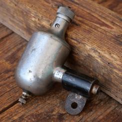 Dynamo SURE Super, Schweiz orig. 1940er/50er Jahre, Linksläufer, 6V, Stahl verchromt, gebr. 