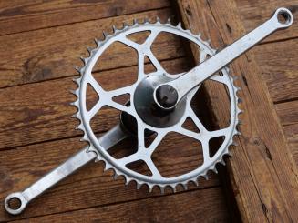 Tretlager ANKER, für Tourenrad, orig. 30er-50er Jahre, verchromt, Glockenlager, gebr. 