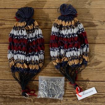 Rocknetz gem. Foto, klassische Ausführung,  passend für 26"-28" Räder der 20-60er Jahre. 