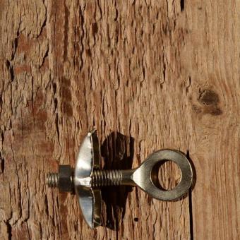 Kettenspanner, vernickelt, D=10mm, orig. 20/30er Jahre, alte Neuware 