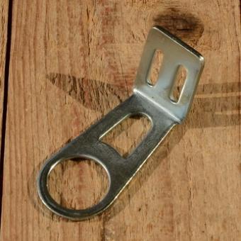 Carbidlaternenhalter, chromatisiert, f. Gabelschaft 1" 