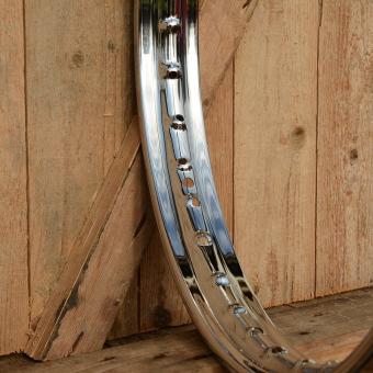 Felge Moped Motorrad 1.50-17 (21 x 2,50), verchromt, 36 Loch, gepunzt 