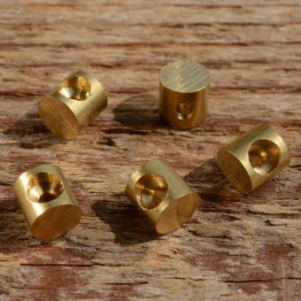 Lötnippel, D=5.5/2.0mm, L=5.5mm, Messing, FIX Bez. 12F 