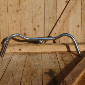 Lenker, "NSU Form", verchromt 22mm, typische Form der deutschen Tourenräder der 30-50er Jahre 