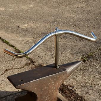 Lenker Halbrenner, Neuauflage des legendären Lenker-Klassikers der 10-30er Jahre, vernickelt, 22mm, Breite 57cm 