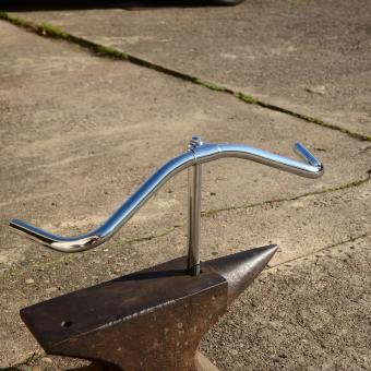 Lenker Halbrenner, Neuauflage des legendären Lenker-Klassikers der 10-30er Jahre, verchromt, 22mm, Breite 57cm, 