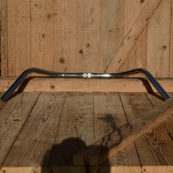 Lenker, ausladende Cruiserform, verchromt, 22mm, 62cm breit 