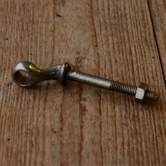 Bremsführung gekröpft, vernickelt, orig. 20/30er Jahre, ggf. minimale Patina 