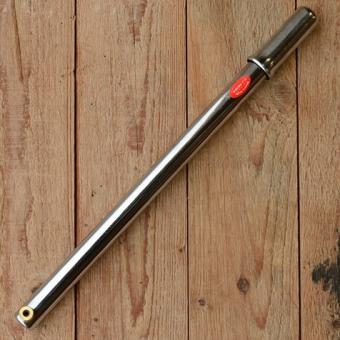 Luftpumpe mit Metallgriff, federnd, von 375 - 390mm, verchromt 