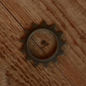 Ritzel 1/2 x 1/8 Schraubausführung, "Z=13", anthrazit 