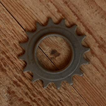 Ritzel 1/2 x 1/8 Schraubausführung, "Z=18", anthrazit 