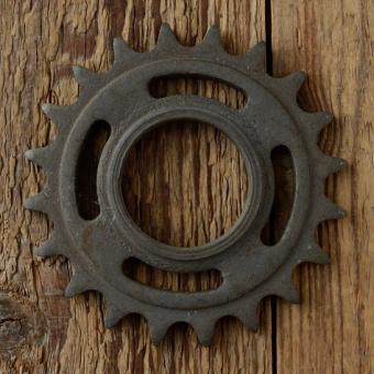 Ritzel 1/2 x 3/16 Schraubausführung, "Z=19", anthrazit, 4,6mm dick 