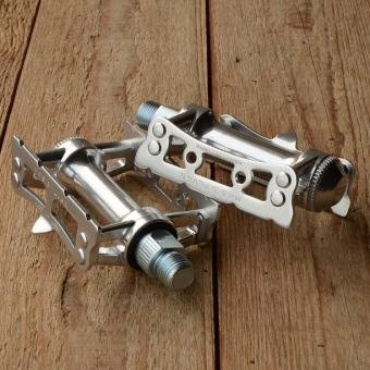 Pedale "MKS Sylvan Track ", Aluminium, für Bahnrenner, 70/80er Jahre 