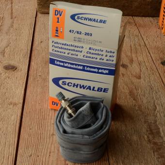 Fahrrad - Schlauch, 12 1/2 x 1.75-1.90 / 2 1/4  (47/62-203),Dunlop Ventil (DV) 