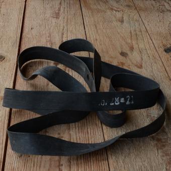 Felgenband 26" - 28", f. Fahrrad und Motorfahrrad, 21 mm breit, schwarz, Gummi        