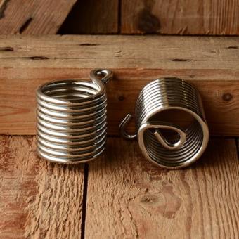 Sattelfedern für Motorfahrradsattel 74/98 ccm, (Tonnenzugfeder) Länge 52mm, Durchmesser 48mm , Satz 