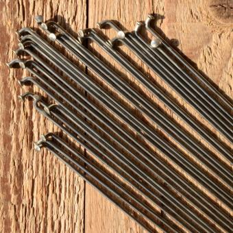 Speiche , ED 2.34 x 2mm, endverstärkt, Edelstahl, ohne Nippel, !!! Achtung: Nippel 2mm wird benötigt !!! 