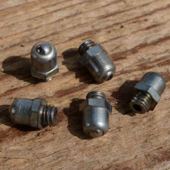 Kugeldrucköler M5, L=10.5mm, vernickelt 