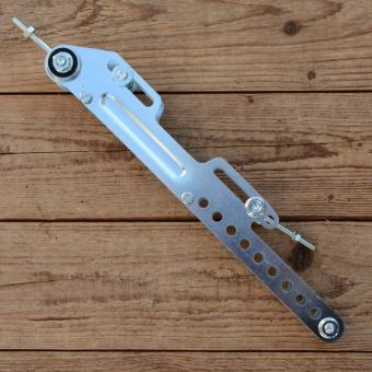 Anbausatz Motor "REX Frontmotor", glanzverzinkt, passend für die Rex Fahrradmotoren FM31/34/40/50 