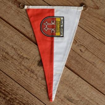 TOBI-Wimpel "STADT WITTICH", 60/70er Jahre Altbestand 