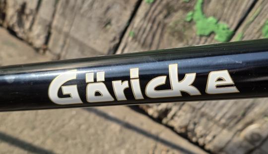 Fahrradrahmen Göricke, Rahmenhöhe 60 cm!, 20/30er Jahre , Herren, 28 Zoll, ältere Neulackierung 