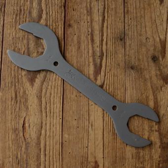 Flachschlüssel / Doppelgabel Schlüssel , beste Werkstattqualität,  SW 30/32 - 36/40mm, ideal für Steuersatz / Kontermuttern, L=290mm 