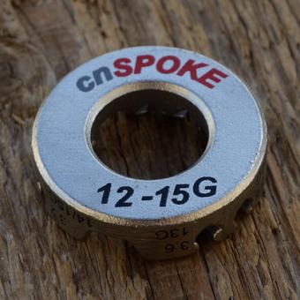 Nippelspanner / Speichenschlüssel "CN SPOKE", hochwertige Profi-Werkstatt- Ausführung f. Fahrrad u. Motorfahrrad 