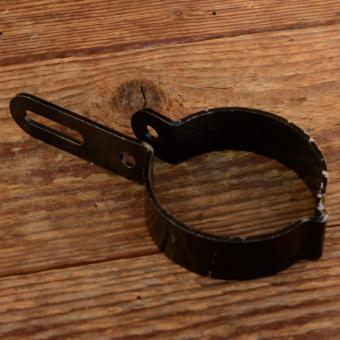 Auspuffhalteschelle, schwarz, "für Auspufftopf SACHS 98er" 