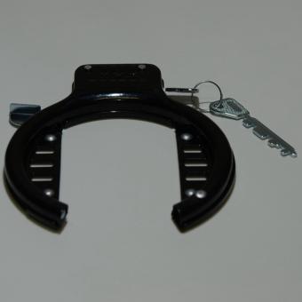 Rundschloss "YWS", schwarz, passend u.a. für div. Hollandräder und Räder mit Anlötplatte für Rundschloß hinten 