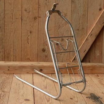 Gepäckträger, passend für 28 Zoll Fahrräder,  silber lackiert, B=145mm H=375mm 