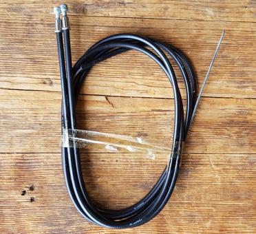 Bremszugsatz  "MODOLO", schwarz,  für Rennräder, alte Neuware!, siehe Abbildungen. 