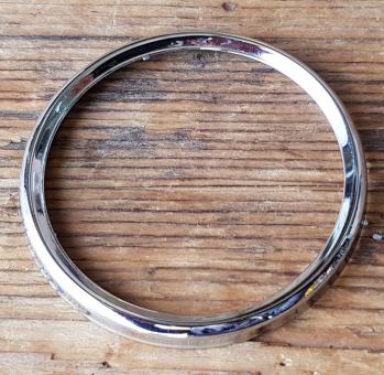 Chromring f. 48 mm Standard  Moped-Tachometer "Typ VDO", u.a. für 50-70er Jahre Mopeds 
