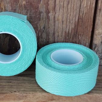 Lenkerband "TEXTIL / LEINEN", celeste 