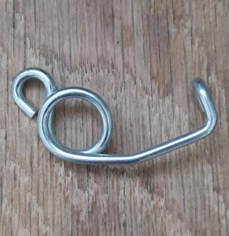 Bremsfeder für Gestängebremse, kurze Ausführung, chromatisiert  