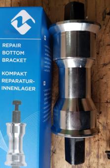 Tretlager / Innenlager passend f. Fahrräder mit BSA,  ITA und/oder defekten Schraubgewinden, Vierkantachse 113 mm 