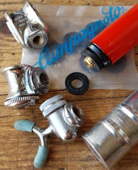 Gummidichtung orig. CAMPAGNOLO  für  Anschluß Luftpumpe "SILCA" an Campagnolo Kopfstück, original NOS 60-80er Jahre 