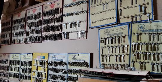 Hebie-Schlüssel 30-60er Jahre Ausf. (Nummer bitte angeben)  