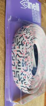 Lenkerband "CINELLI", UNICA Band im stylischen Keith Haring look,  ohne Lenkerstopfen, orig. 80/90er Jahre, NOS     