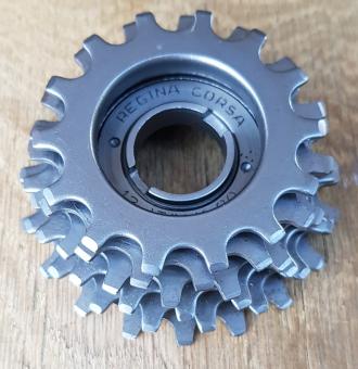 Freilaufkranz " REGINA Corsa" Italy,  6-fach, Standardgewinde 1.375" x 24 tpi, orig. Altbestand, 14-15-16-17-18, 19 , NOS 1980   