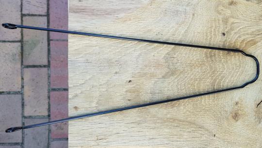 Streben 26", schwarz, passend für Tourenräder, für Klemmplatten - Befestigung 