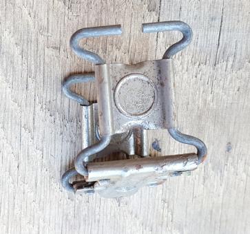 RIEMANN Karbidlaternen Schwebe für Fahrradlaterne, Aufnahme ca. 30 mm, rare, orig. alte Neuware !, ggf. mit leichter Patina   