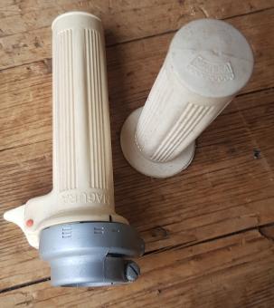 Schalthebel 3-Gang Drehgriff MAGURA für F&S Mod. 55, Sturmey Archer AW, TCW, ABC u.  Styria ,  orig. 50/60er Jahre, NOS 