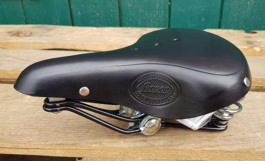 Sattel Lepper "Weltmeister", Damen, , schwarz, Decke B=170mm L=240mm 