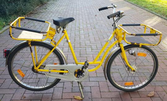 Postfahrrad, 26 Zoll, orig. 70-80er Jahre, unrestaurierter Originalzustand, sehr stabiler, origineller,  Alltagsklassiker ! 