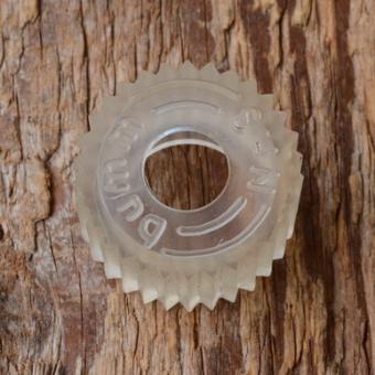 Reibradkappe f. Dynamo, transparent, orig. 60-80er Jahre Altbestand 