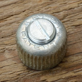 Reibrad f. Dynamo, "ELDI", Stahl, mit Konusklemmung, orig. 60-80er Jahre Altbestand 