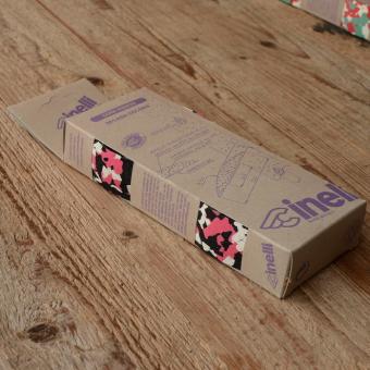 Lenkerband "CINELLI", rosa-schwarz-weiß, ohne Lenkerstopfen 