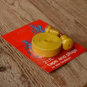 Lenkerband "KUNSTSTOFF", gelb 