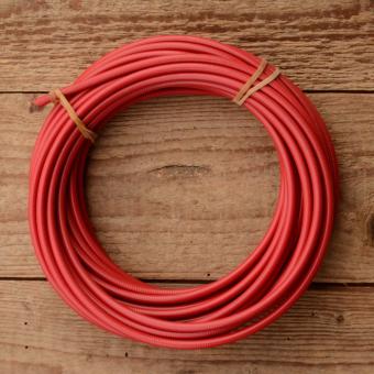 Bowdenzug Außenhülle, rot, Durchmesser außen 4.8mm, Durchmesser innen 2.5mm, 1 Meter 
