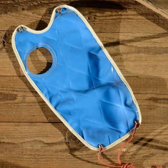 Tankbezug / Tankschoner, für Mopeds, himmelblau RAL5015, L=345mm/B=185mm 